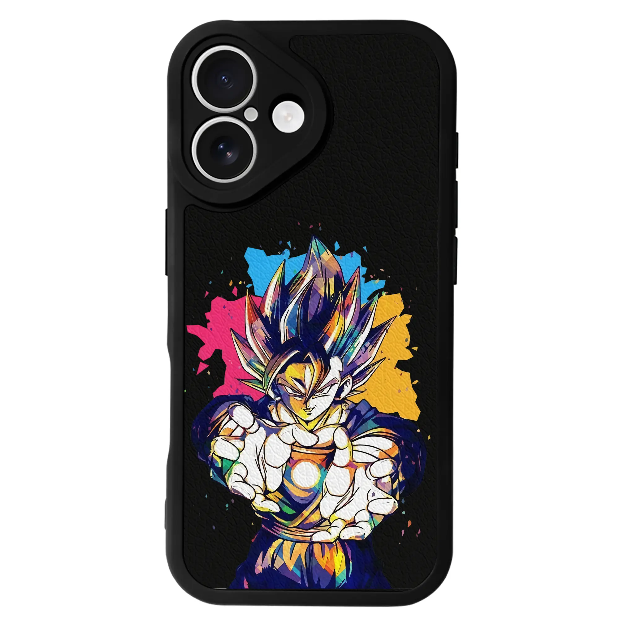 ドラゴンボール グッズ ベジータ - IPhone 16シリーズ対応 ・ シリコンスマホケース ・ レザー調 ・ 高精度フィット ・ 耐衝撃 ・ ワイヤレス充電対応 ・ 精密カット